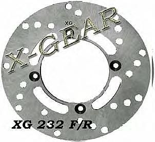 ΔΙΣΚΟΠΛΑΚΑ ΕΜΠΡΟΣ ΚΑΙ ΠΙΣΩ KAWASAKI KX 80 97-99 / KX 85 01-05