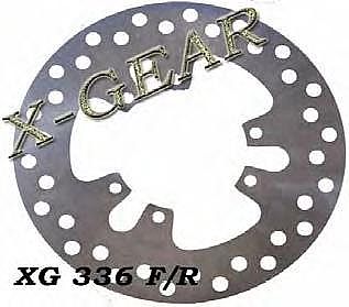 FRONT AND REAR DISK BRAKE YAMAHA XT 600