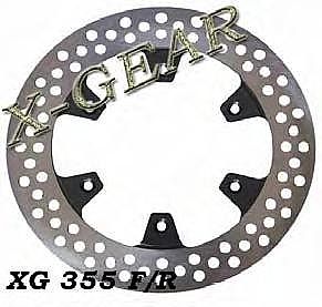 FRONT AND REAR DISK BRAKE SUZUKI RM 85 '05-'08 / YAMAHA YZ 80 '93-'01