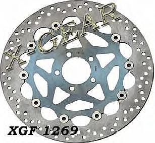 ΔΙΣΚΟΠΛΑΚΑ ΕΜΠΡΟΣ X-GEAR KAWASAKI ZXR 750 L 93-95