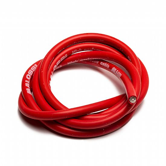 MALOSSI SPARK PLUG CABLE 7MM X 50CM RED