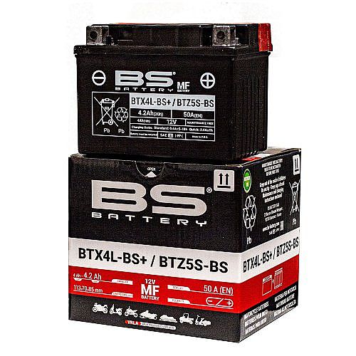 BS BATTERY BS-BTX4L+ BTZ5S-BS 4.2 AH