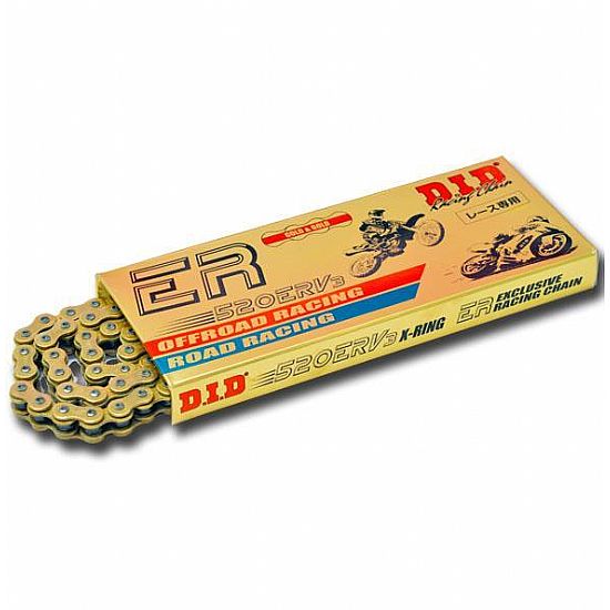 DRIVE CHAIN DID X’RING GOLD FOR RACING USE 520ERV3 X 120